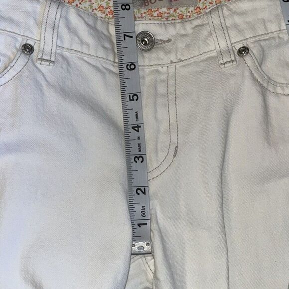 Old Navy Special Edition Pants Women’s Sz 2 Super Low Waist Bootcut White Patch - Picture 11 of 16